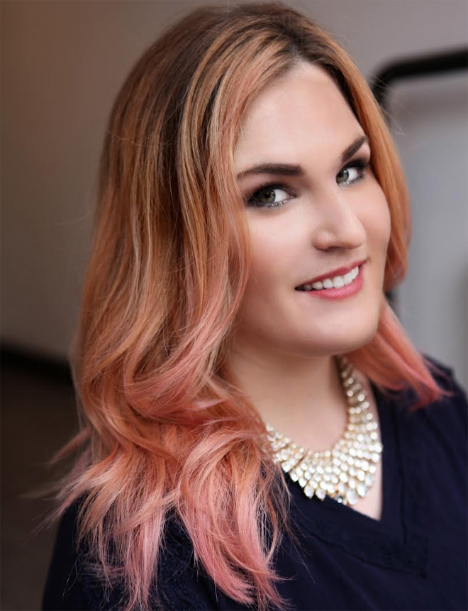 pink-balayage