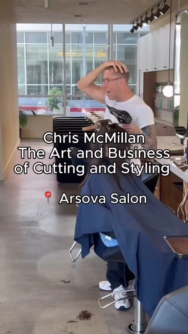 Join us in Chicago for an exclusive class with hair legend Chris McMillan! It’s a hands-on cutting and styling class, where you’ll learn his expert tips and tricks. Take your career to the next level! ✈️✂️✨ Few tickets left 🎟️ @mrchrismcmillan @arsovasalon #chicagohairstylist #ChrisMcMillan #Arsovasalon #HairMasterclass #chicago #chicagohairsalon #chicagohair #salonlife #cuntybob